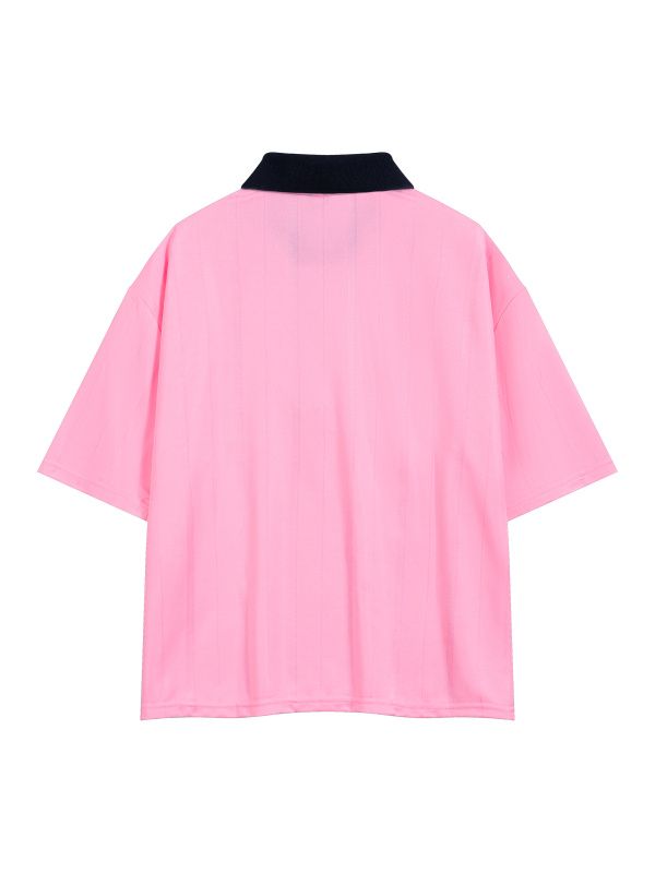 Unisex Striped Boxy Soccer Jersey