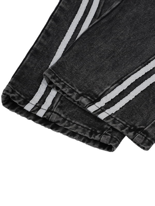 Kid’s Vintage Wash Side Stripe Jeans