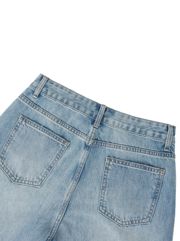 Women’s Vintage Wash Wide Leg Jeans