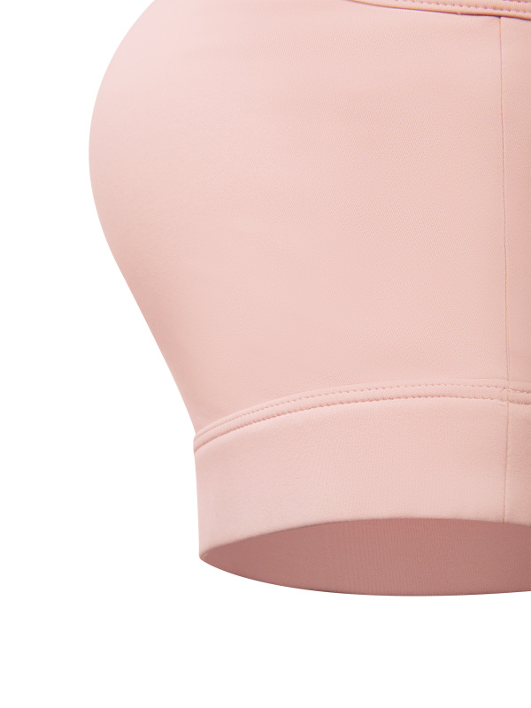 Women's Solid U-Neck Sports Bra