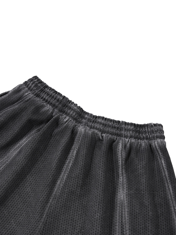 Unisex Vintage Wash Mesh Shorts