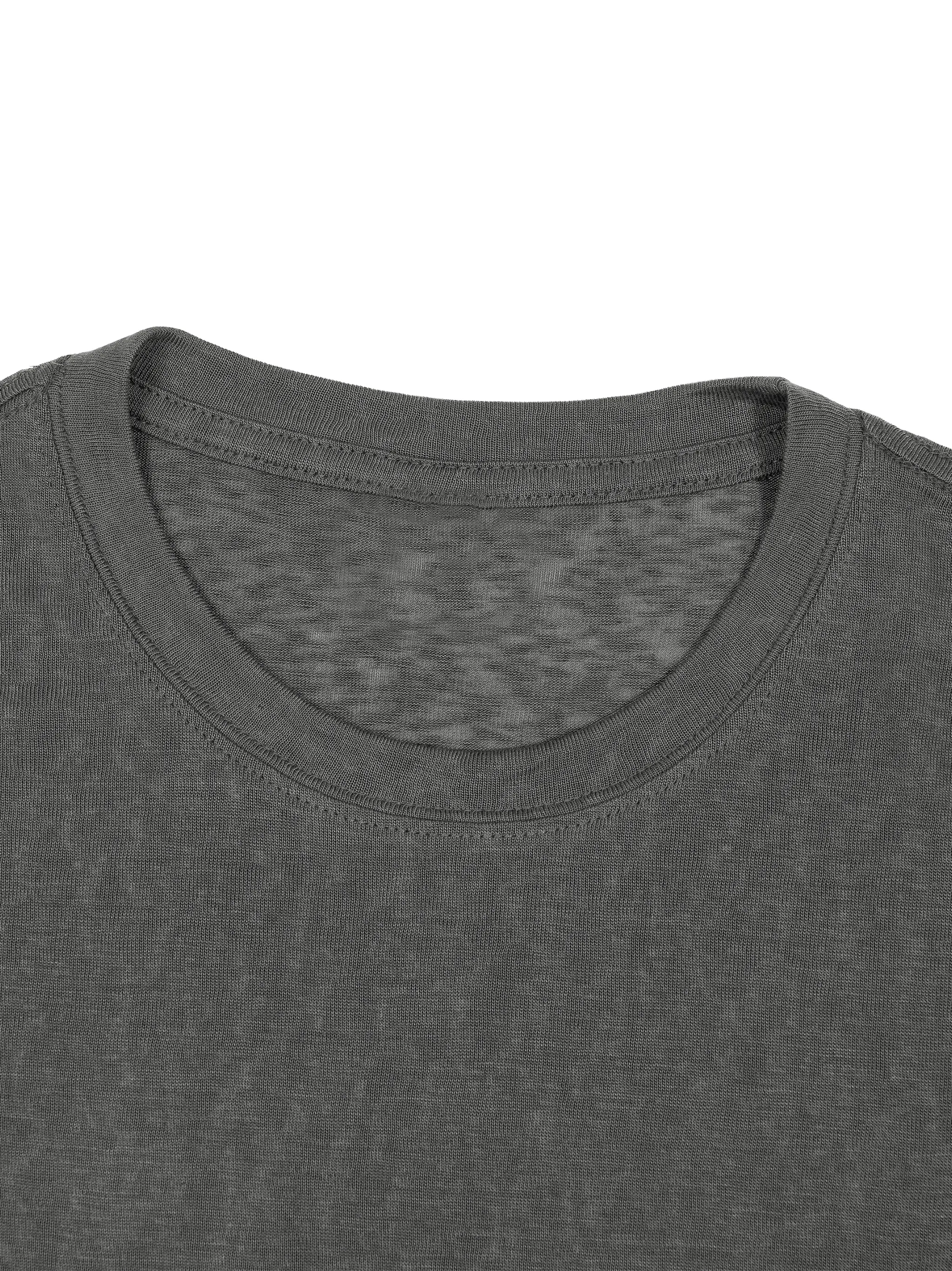 Men’s Sheer Lyocell Blend Boxy T-Shirt