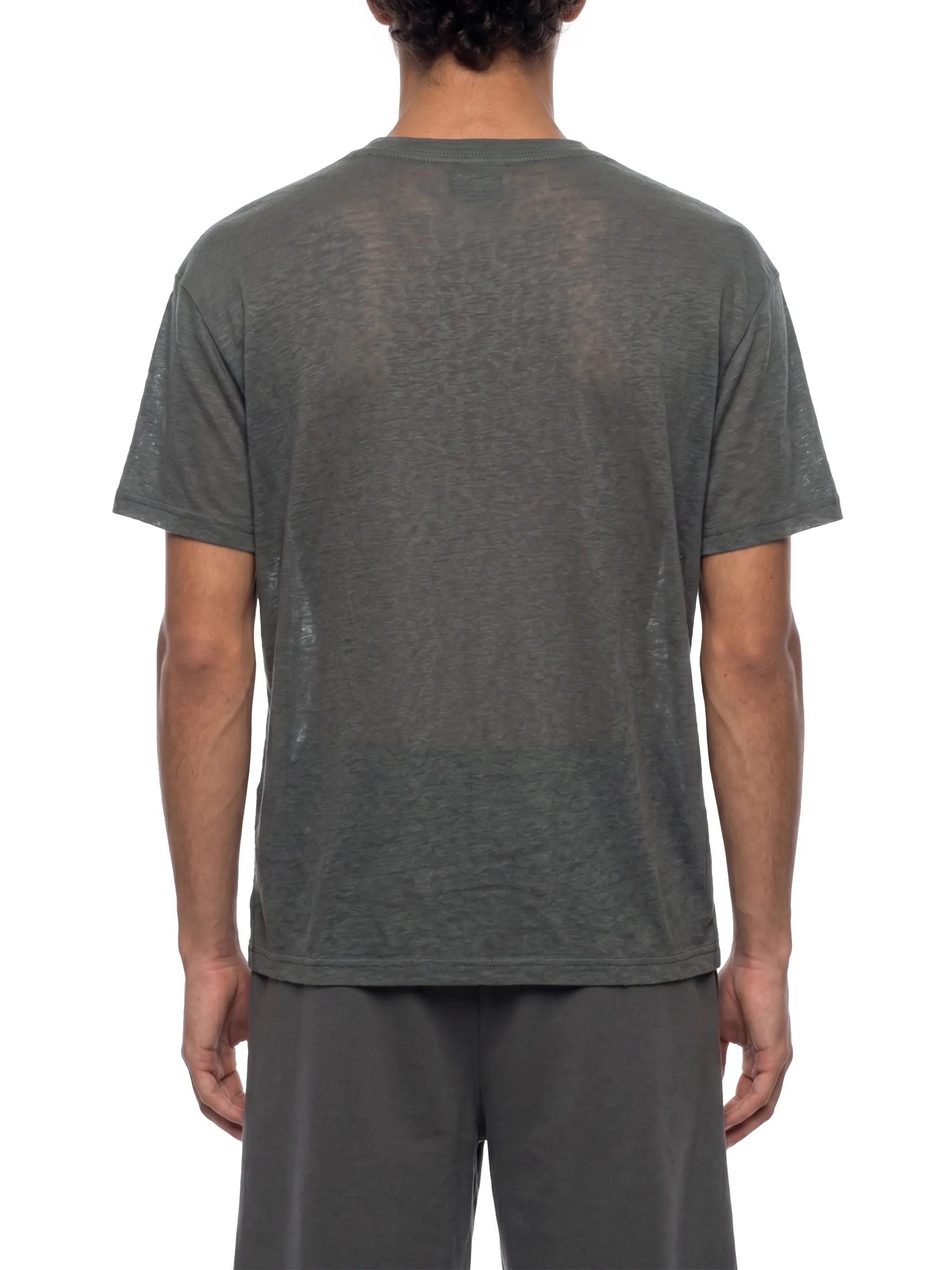 Men’s Sheer Lyocell Blend Boxy T-Shirt