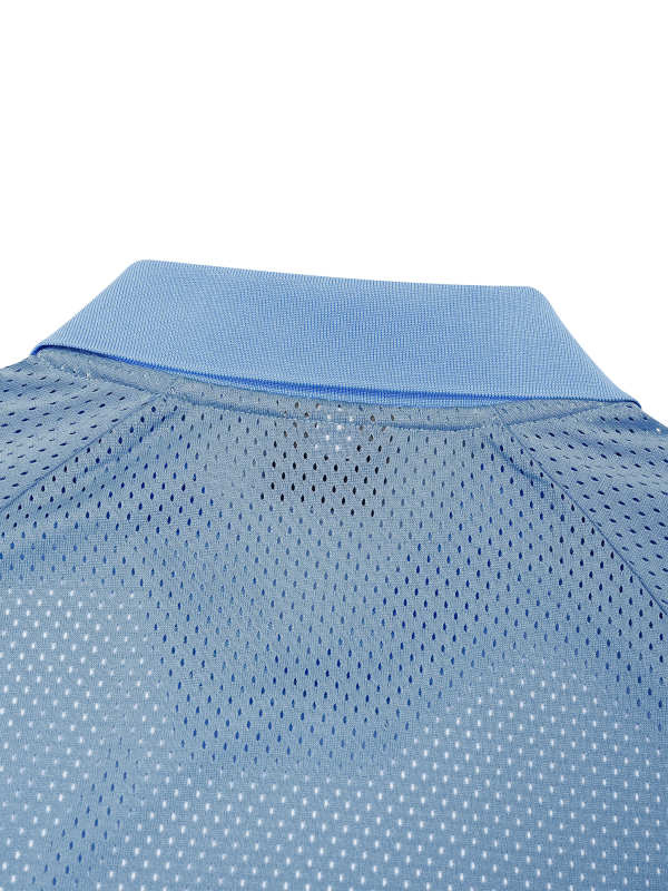 Unisex Striped Mesh Boxy Soccer Jersey