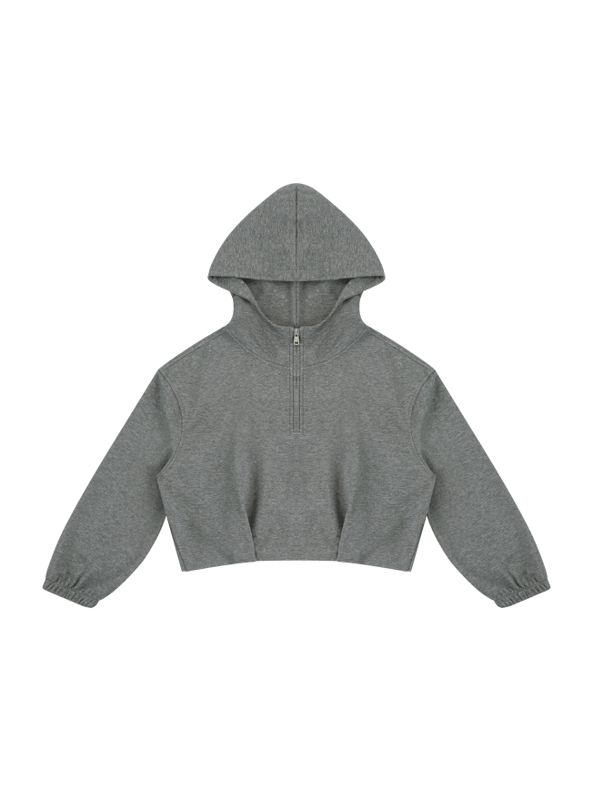 Women’s Boxy Quarter-Zip Hoodie