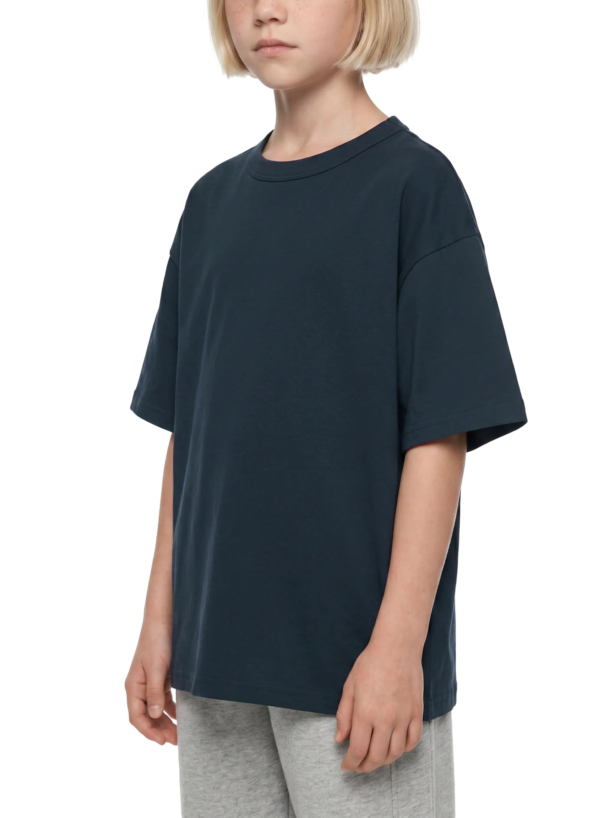 Kid's Loose Fit Drop Shoulder T-Shirt