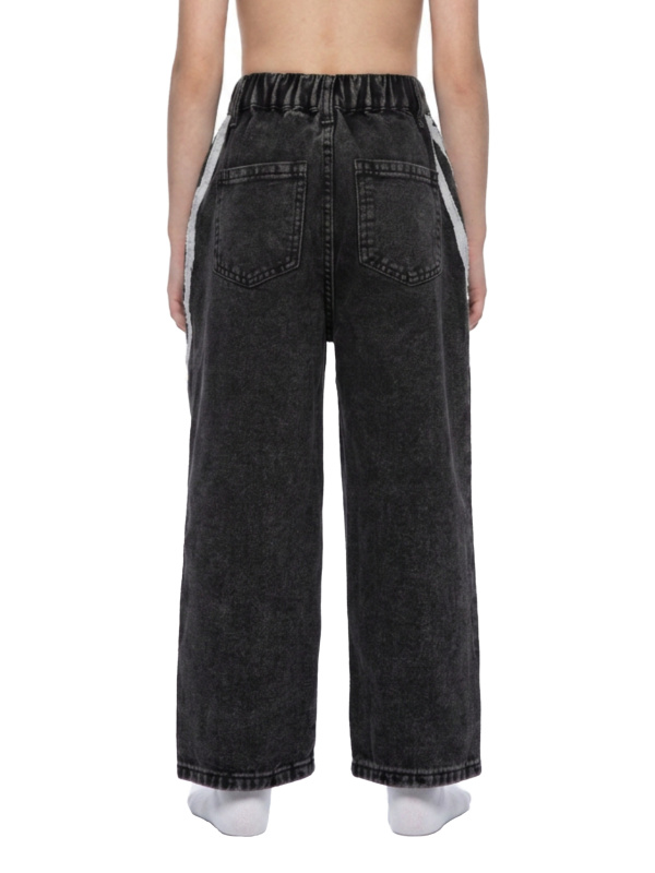Kid’s Vintage Wash Side Stripe Jeans