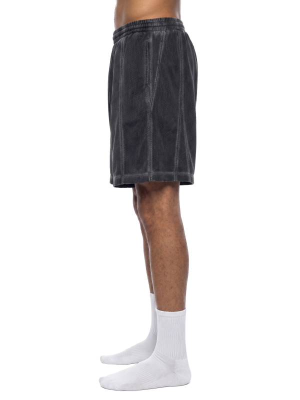 Unisex Vintage Wash Mesh Shorts