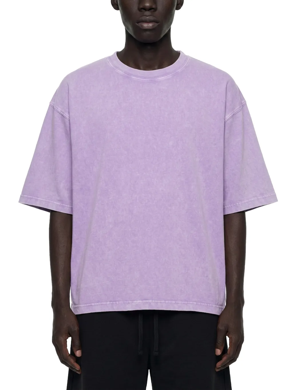 Mineral Wash Boxy Cotton T-Shirt