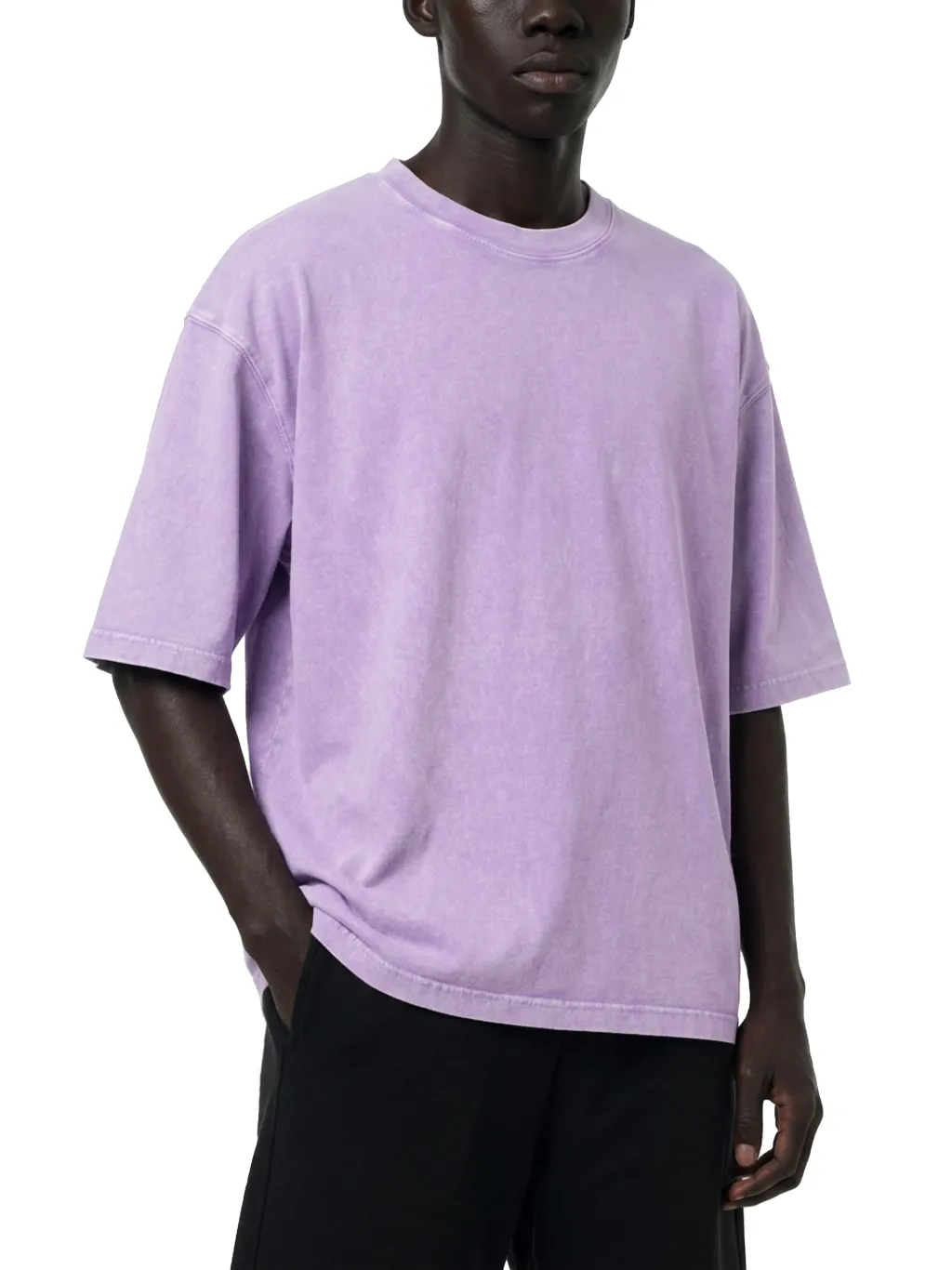 Mineral Wash Boxy Cotton T-Shirt