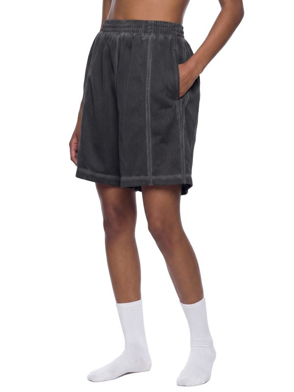 Unisex Vintage Wash Mesh Shorts