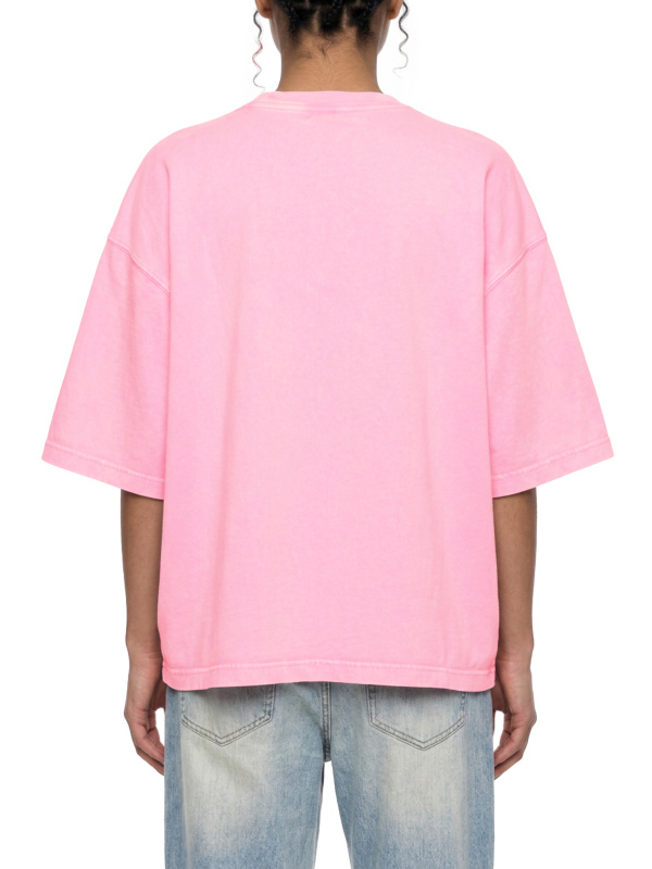Mineral Wash Boxy Cotton T-Shirt