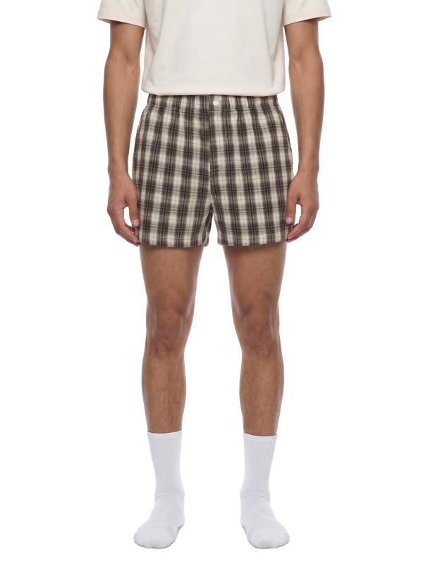 Unisex Plaid Shorts