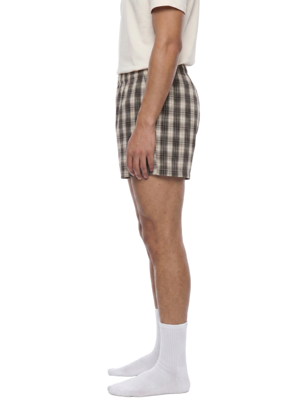 Unisex Plaid Shorts