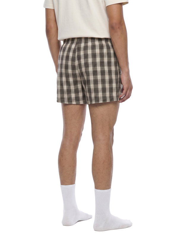 Unisex Plaid Shorts