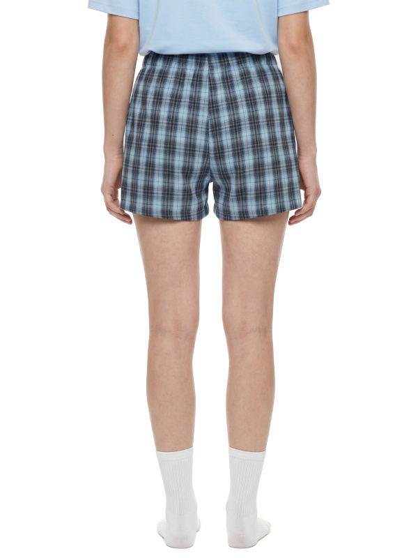 Unisex Plaid Shorts