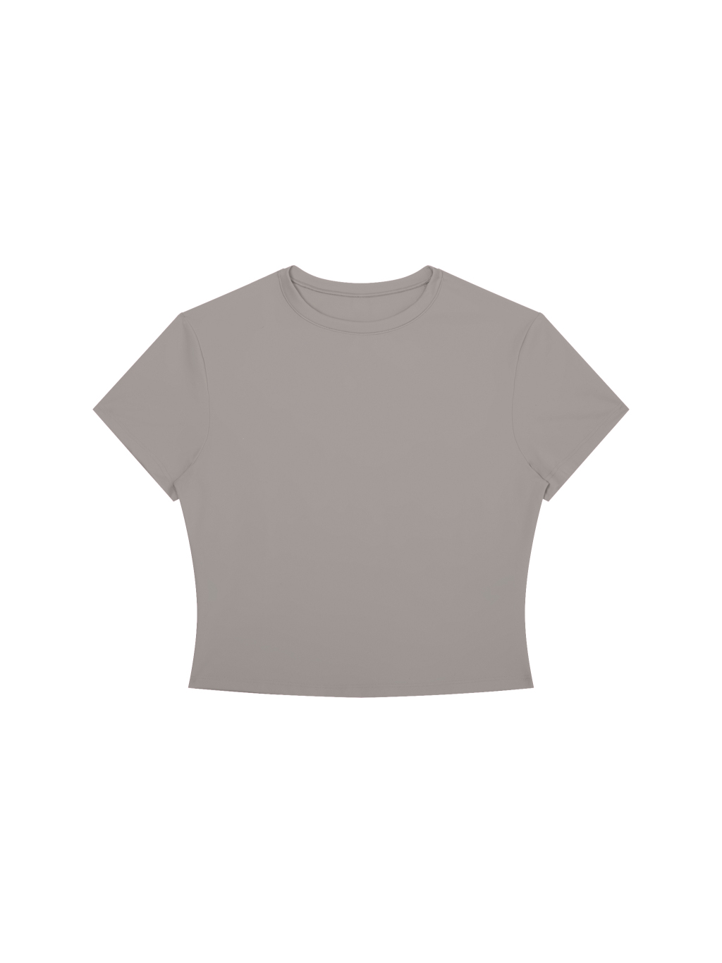 Women's Crewneck Crop T-Shirt - Main Image