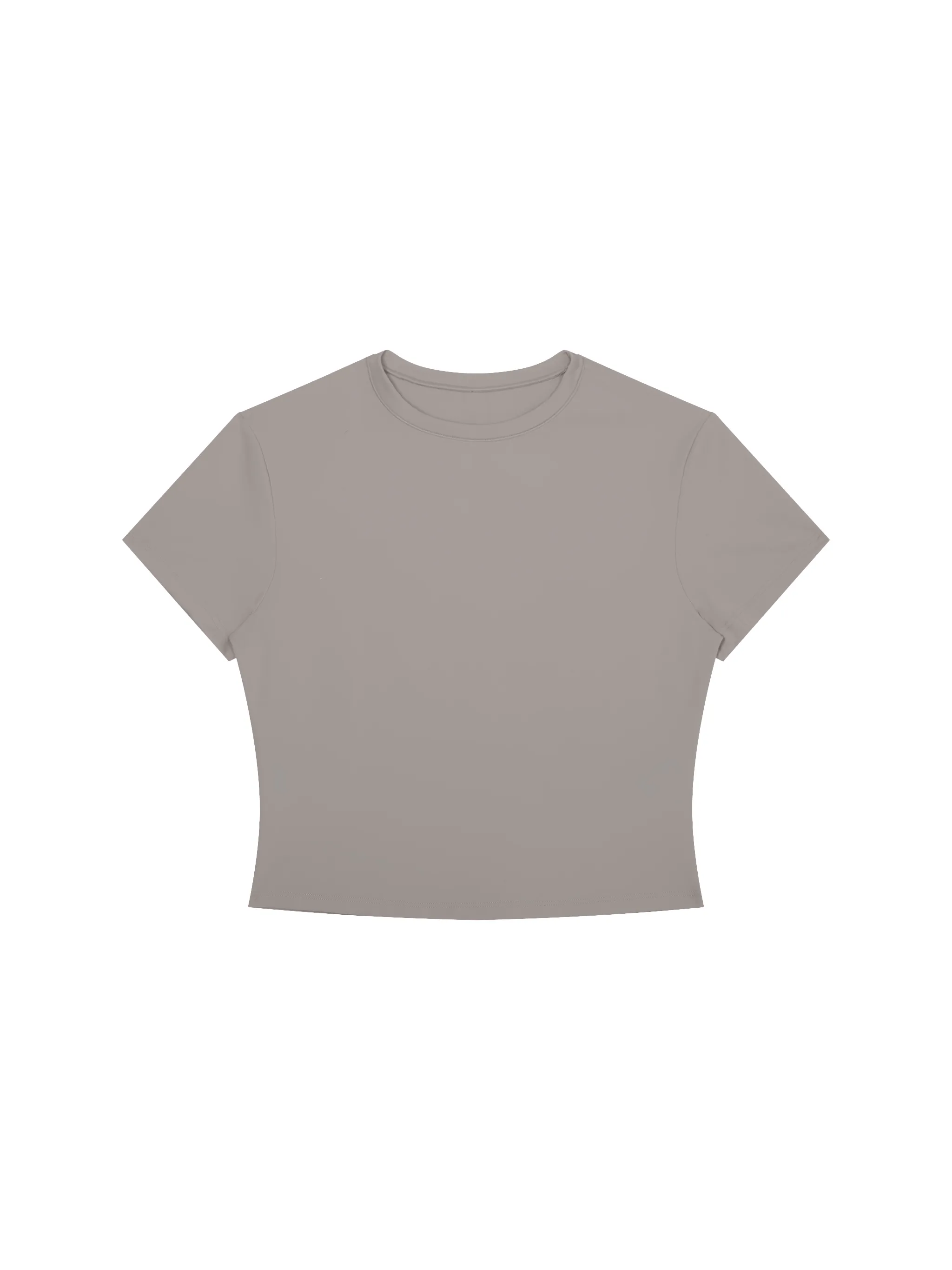 Women's Crewneck Crop T-Shirt
