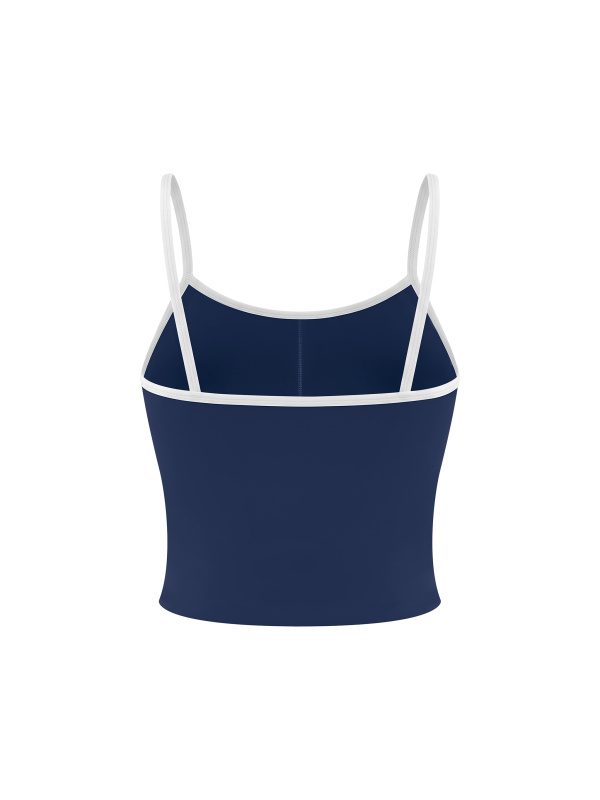 Women's Tight Color Block Yoga Tank Top