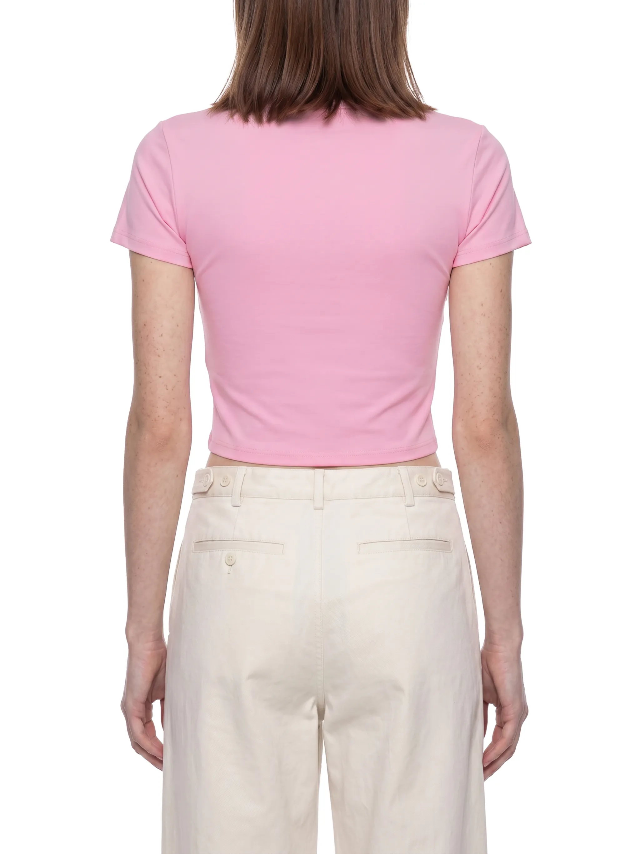 Women's Crewneck Crop T-Shirt