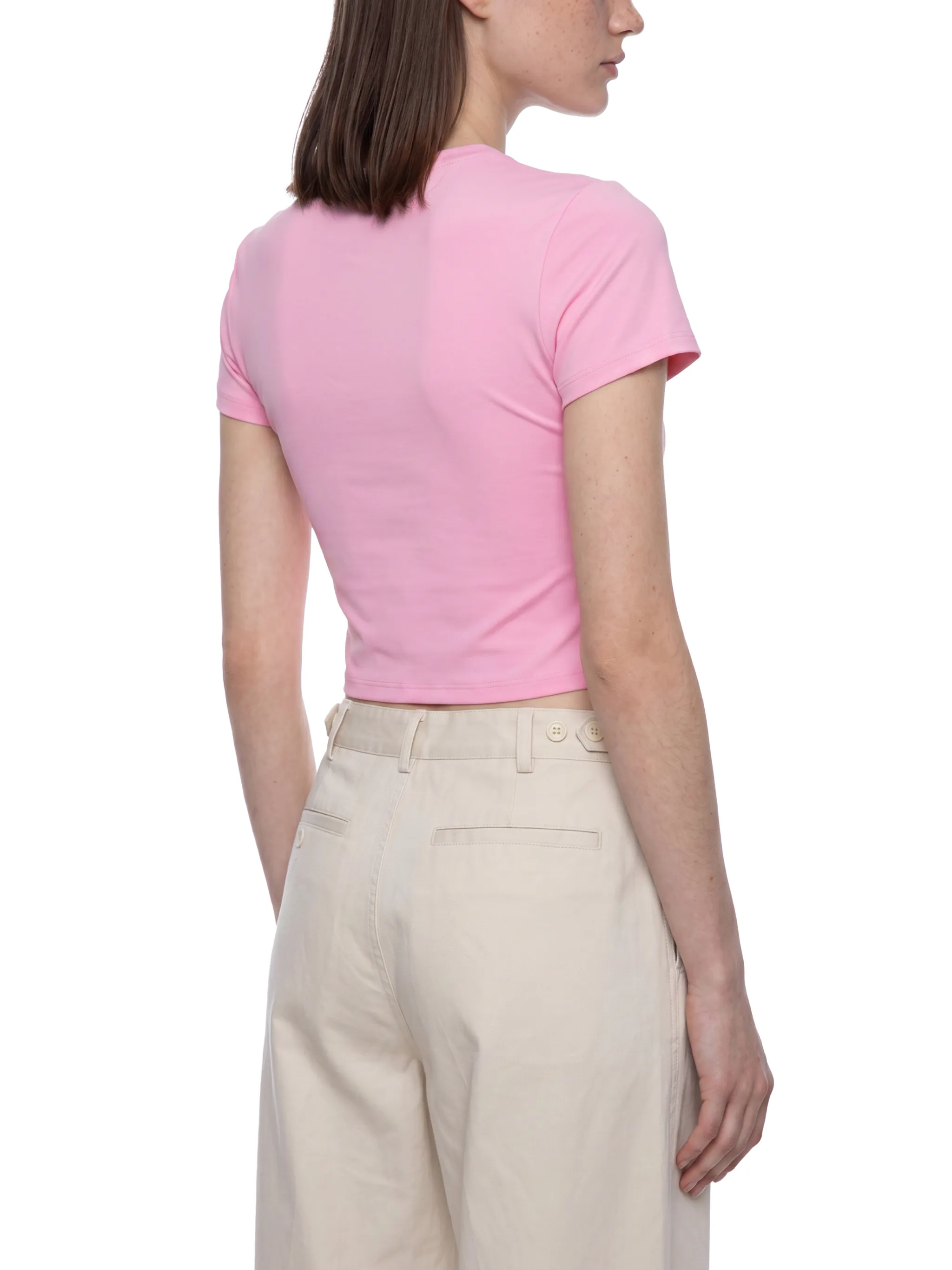 Women's Crewneck Crop T-Shirt