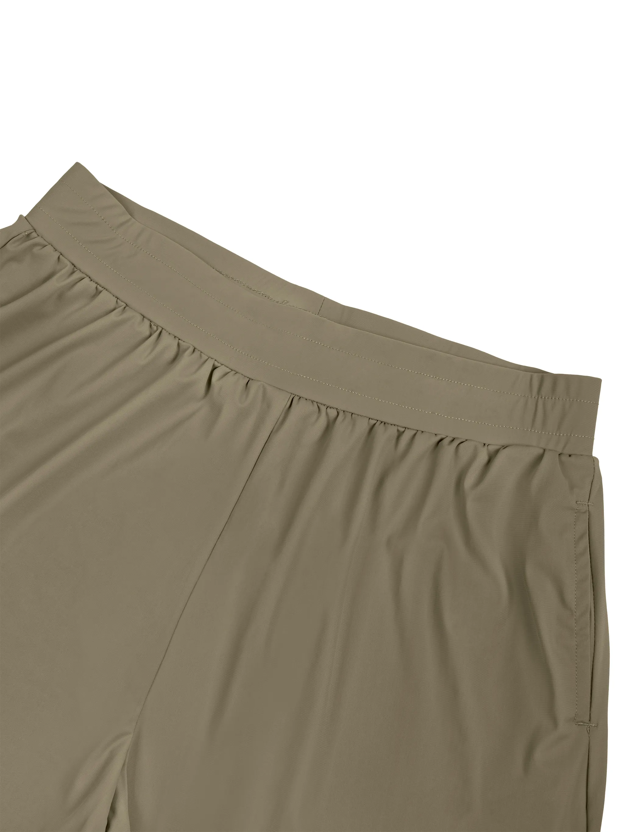 Men's Straight Leg Elastic Waist Pants