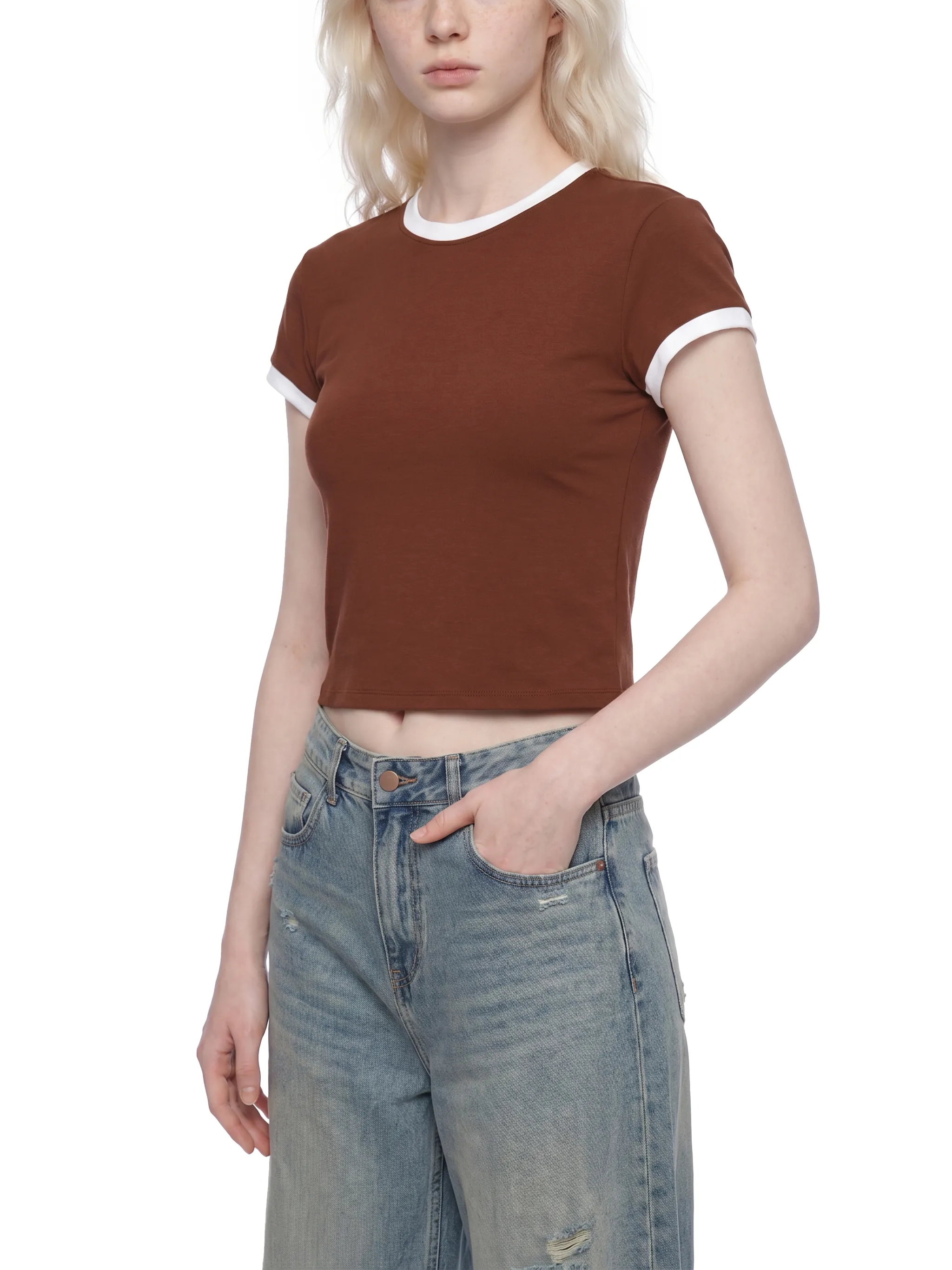 Women's Slim Ringer T-Shirt