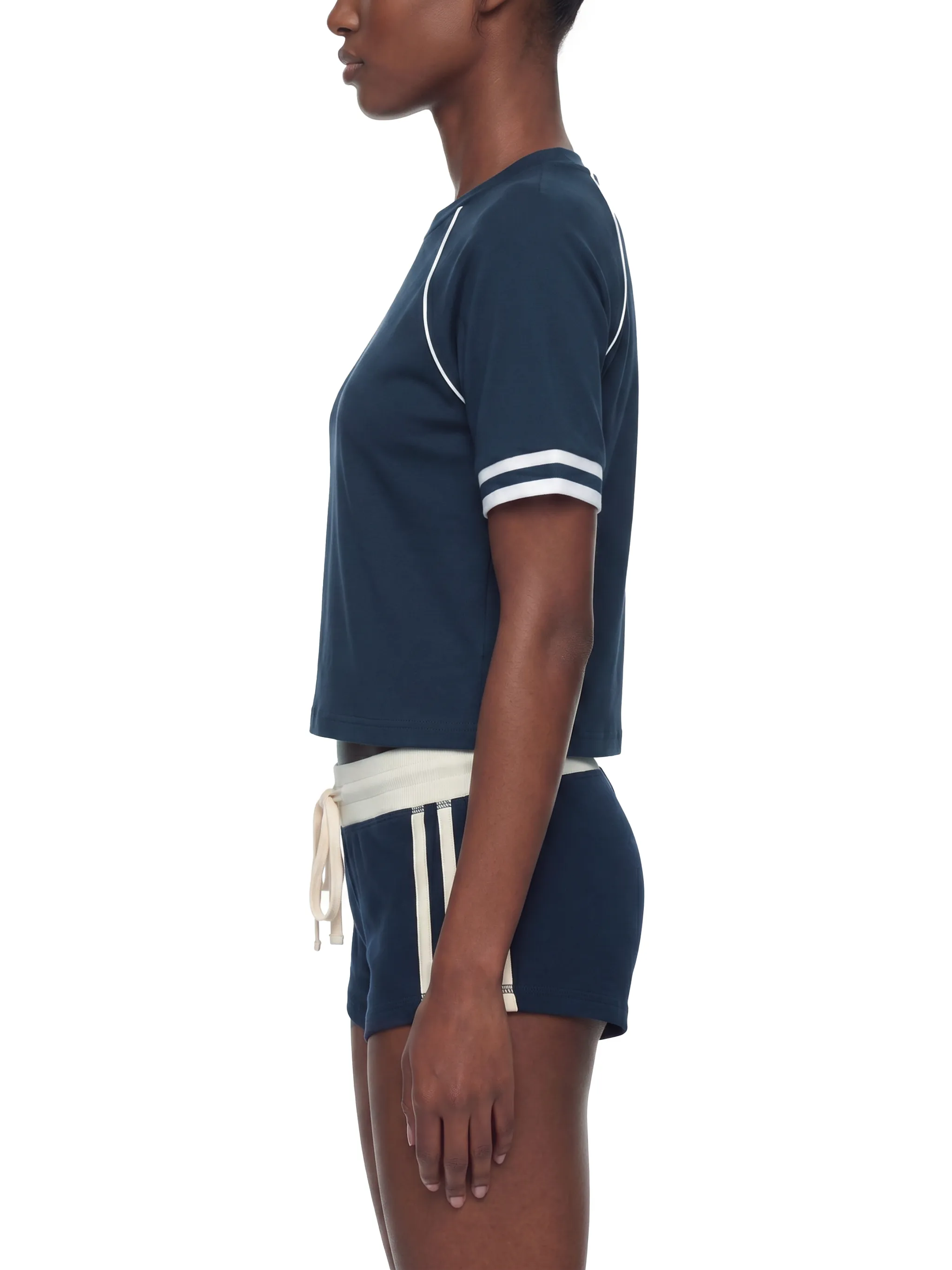 Women’s Raglan Ribbed T-Shirt