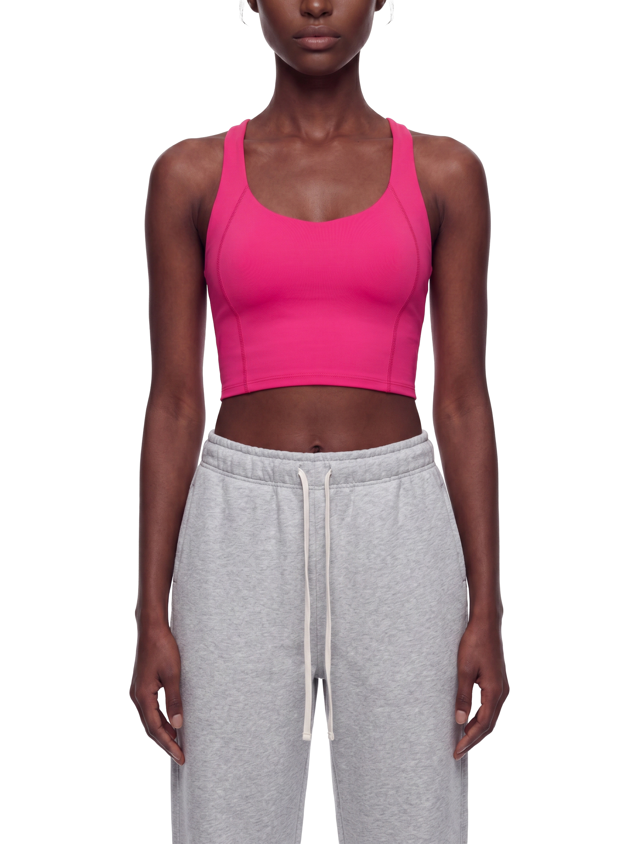 Women's Tight Paneling Yoga Tank Top #WT0154 | TAPSTITCH