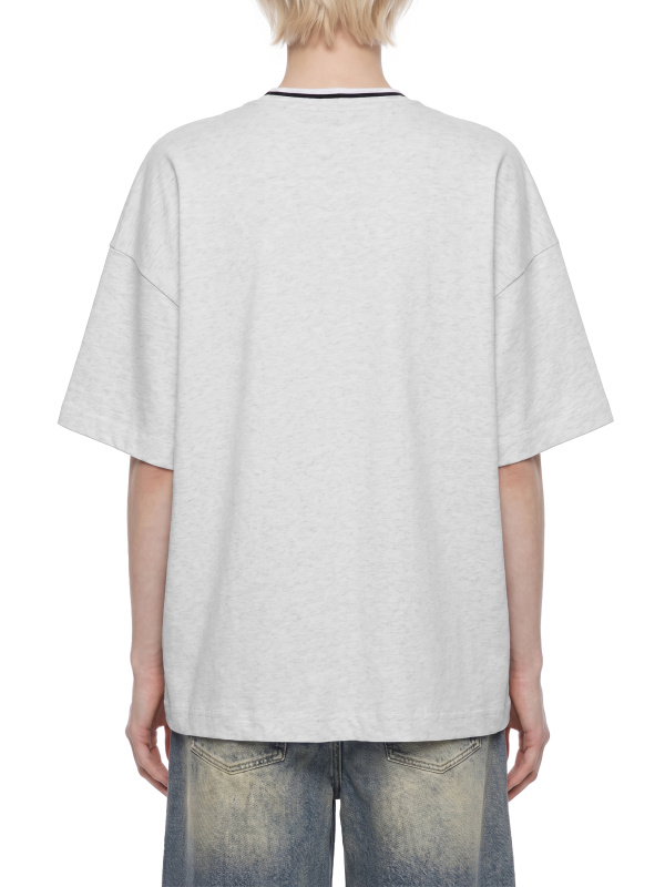 Unisex Boxy Ribbed T-Shirt
