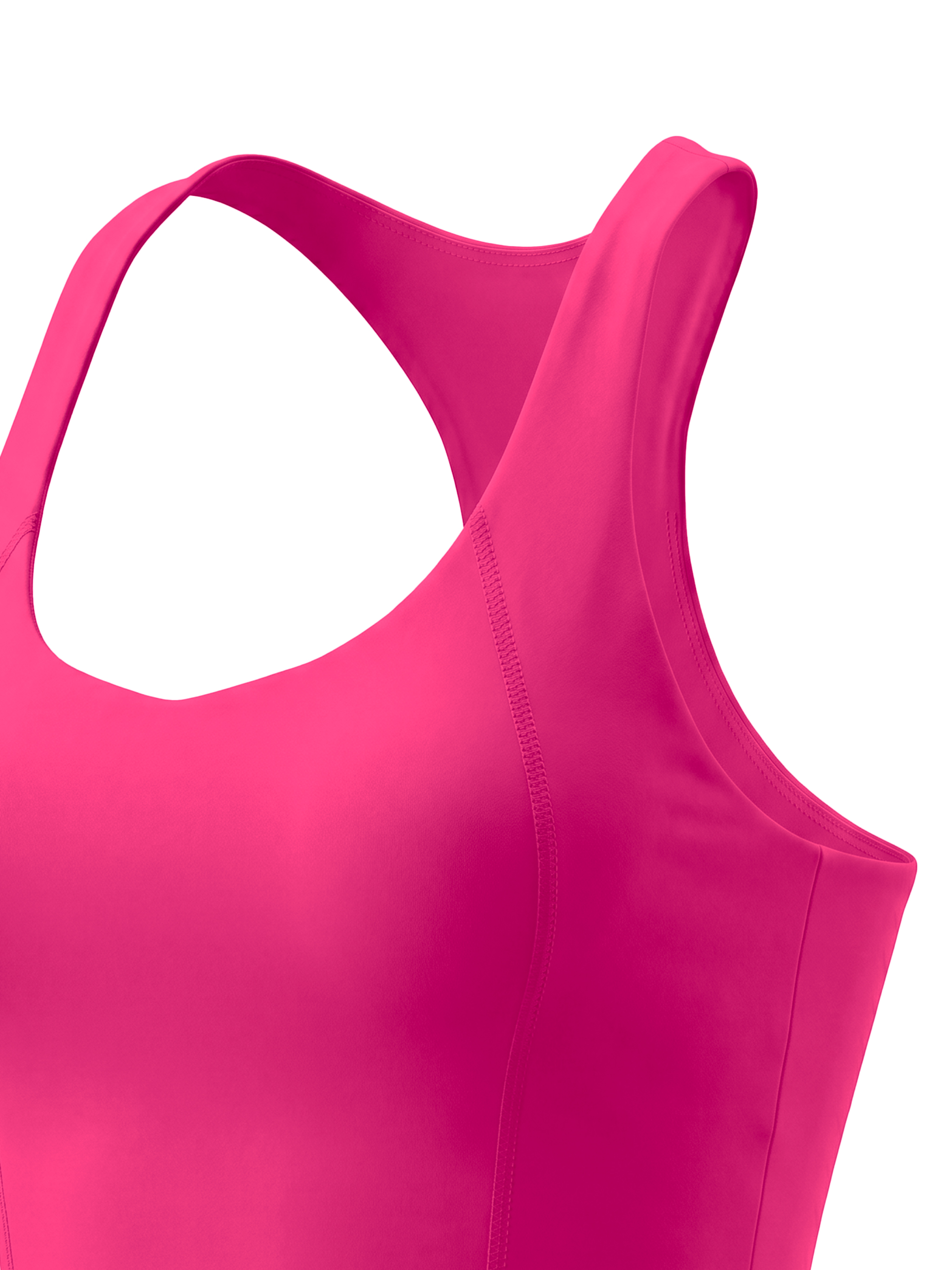 Women's Tight Paneling Yoga Tank Top #WT0154 | TAPSTITCH