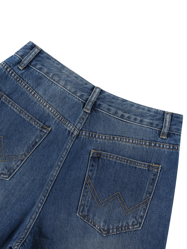 Women’s Vintage Wash Wide Leg Jeans