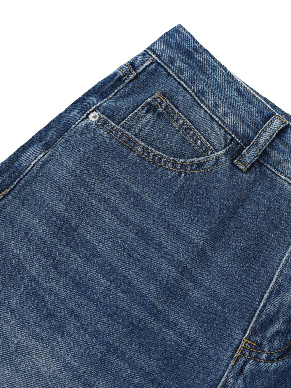 Women’s Vintage Wash Wide Leg Jeans