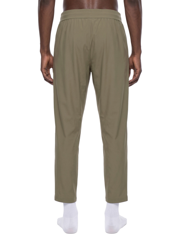 Men's Straight Leg Elastic Waist Pants