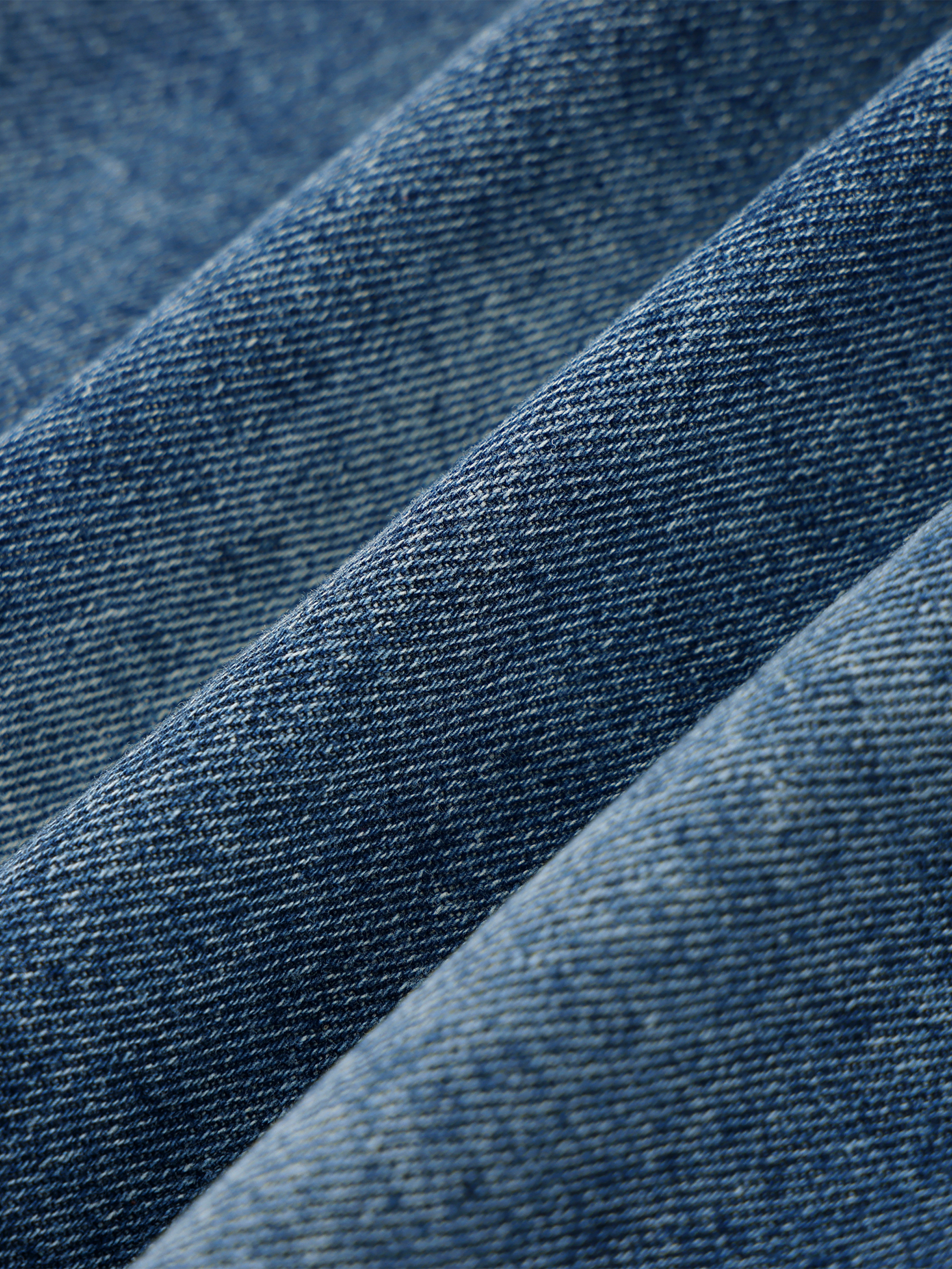 Unisex Vintage Washed Full-Zip Denim Shirt #UT0141 | TAPSTITCH