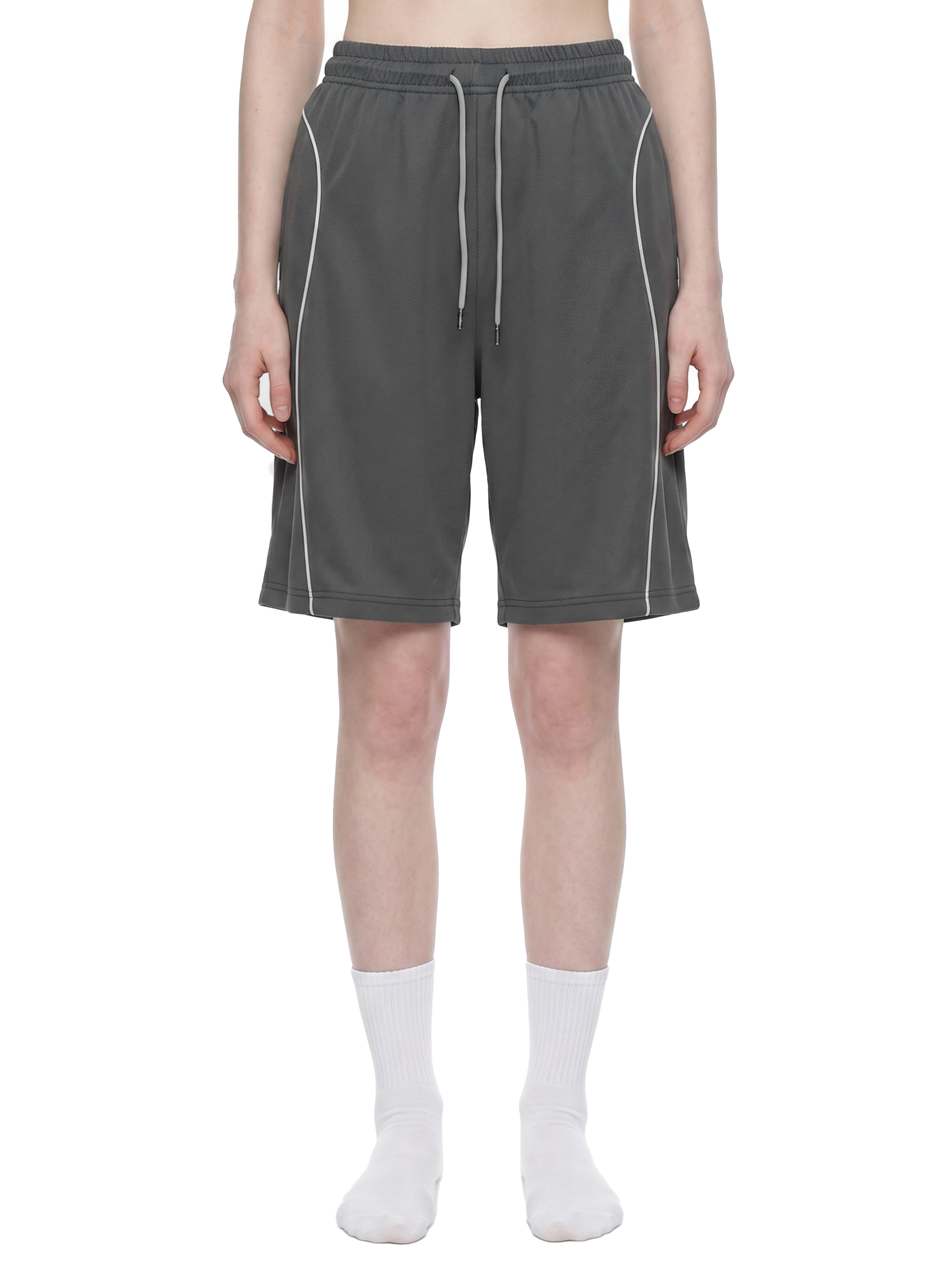 Unisex Piping Drawstring Shorts #UB0022 | TAPSTITCH