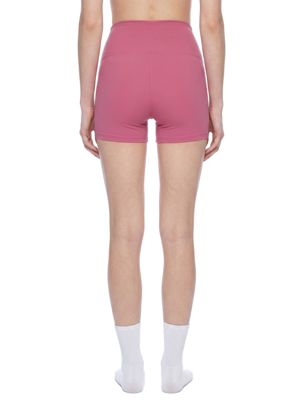 Women’s High-Waist Color Block Yoga Shorts