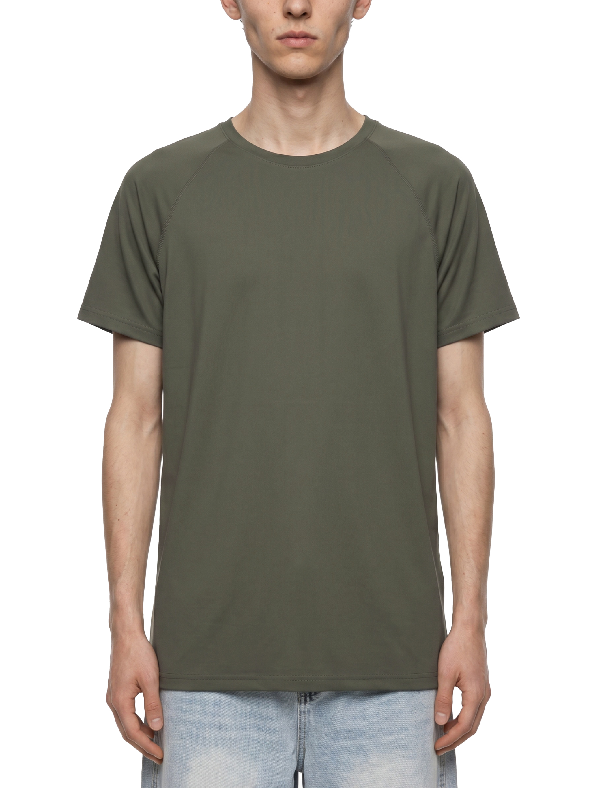 Men's Raglan Sleeve Performance T-Shirt #MT0027 | TAPSTITCH
