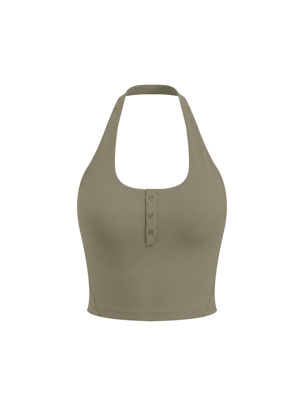 Women's Halter Yoga Tank Top - Main Image