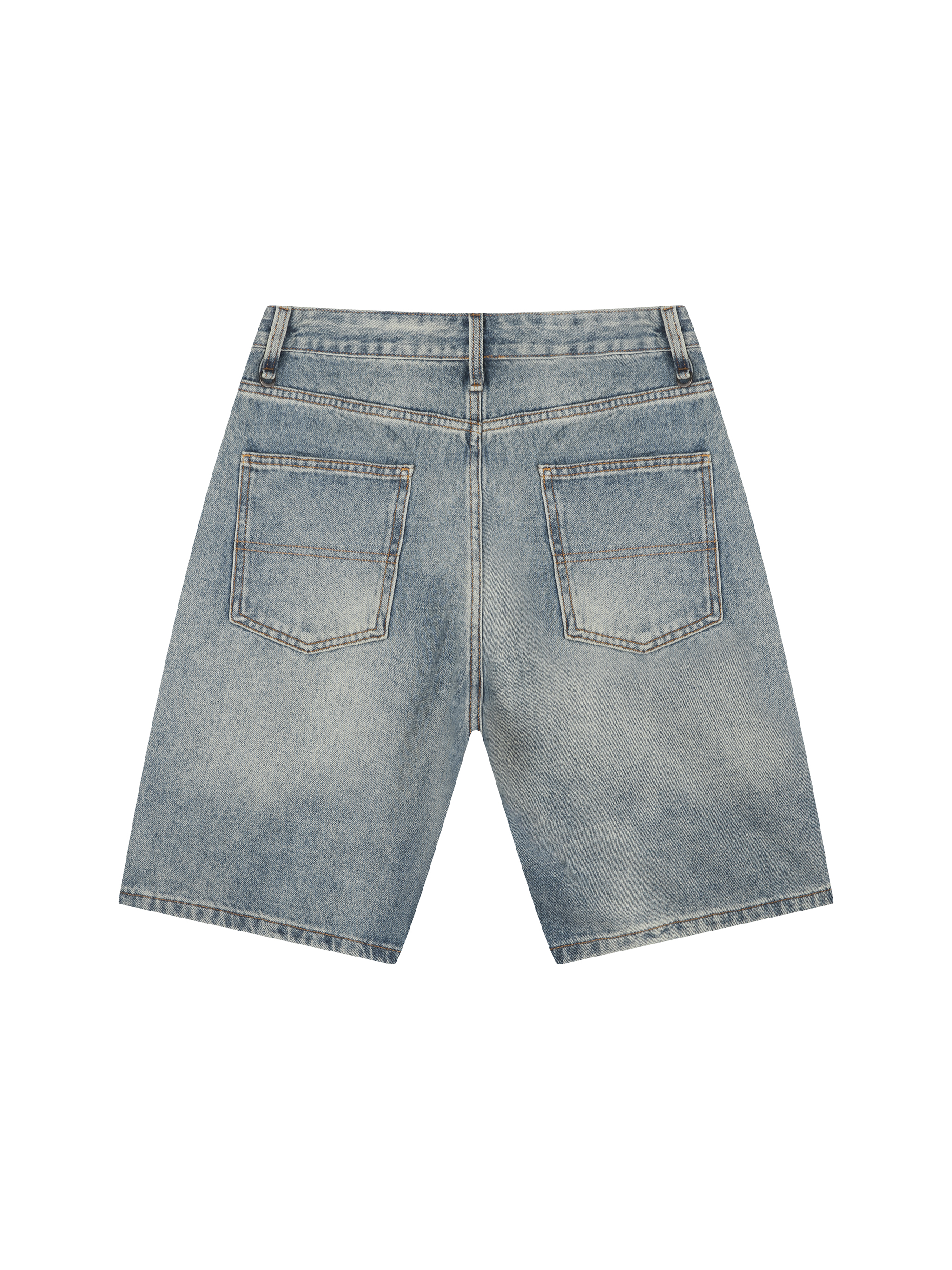 Men's Vintage Wash Denim Shorts #MB0020 | TAPSTITCH