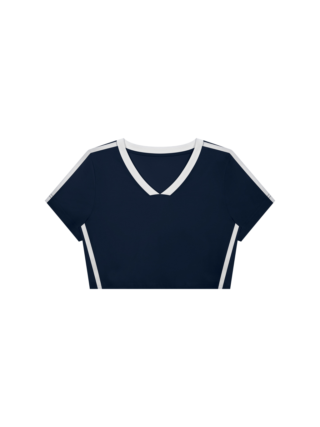 Women’s Slim Fit Color Block T-Shirt - Main Image