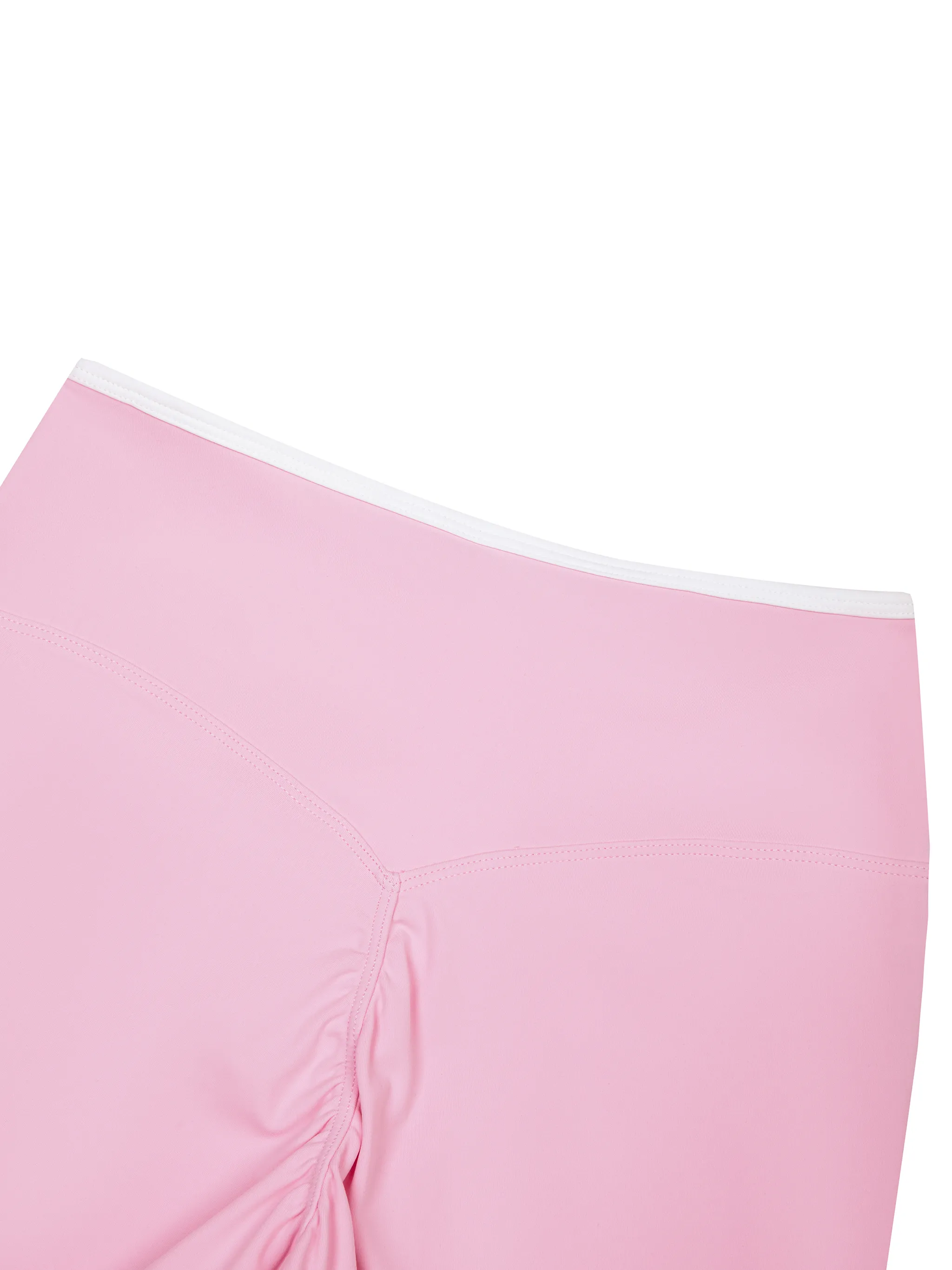 Women’s High Rise Color Block Yoga Shorts