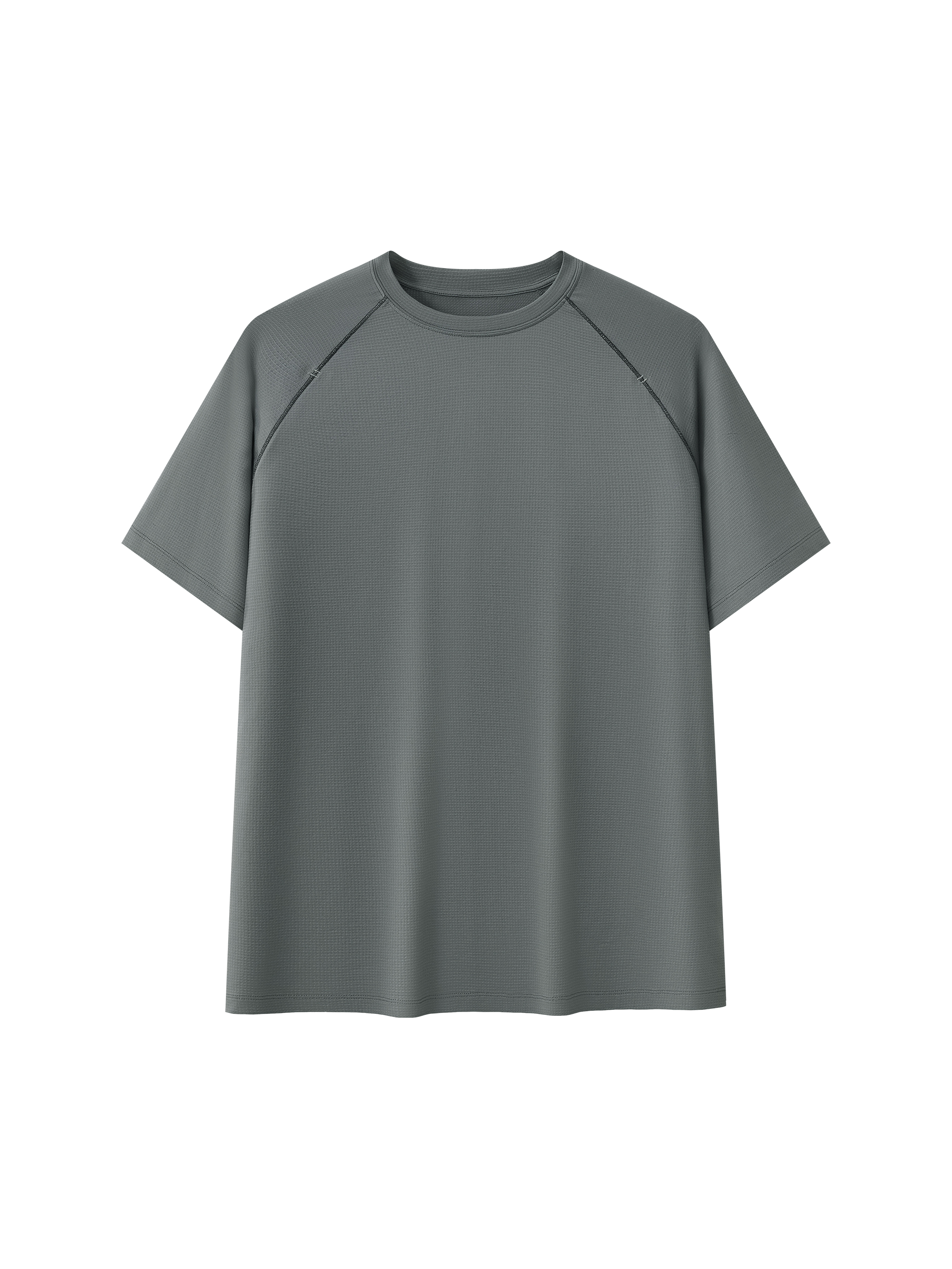 Men's Raglan Crewneck Coolmax T-Shirt #MT0029 | TAPSTITCH