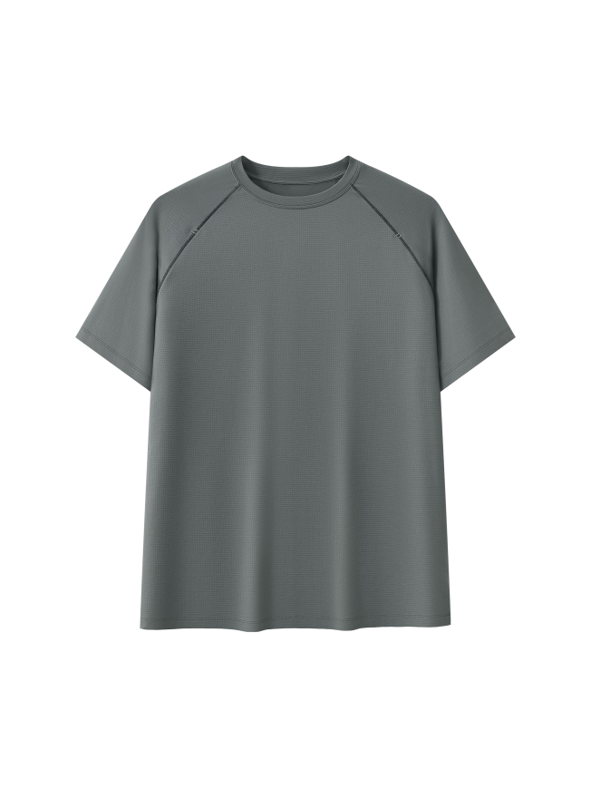 Men’s Raglan Crewneck Coolmax T-Shirt