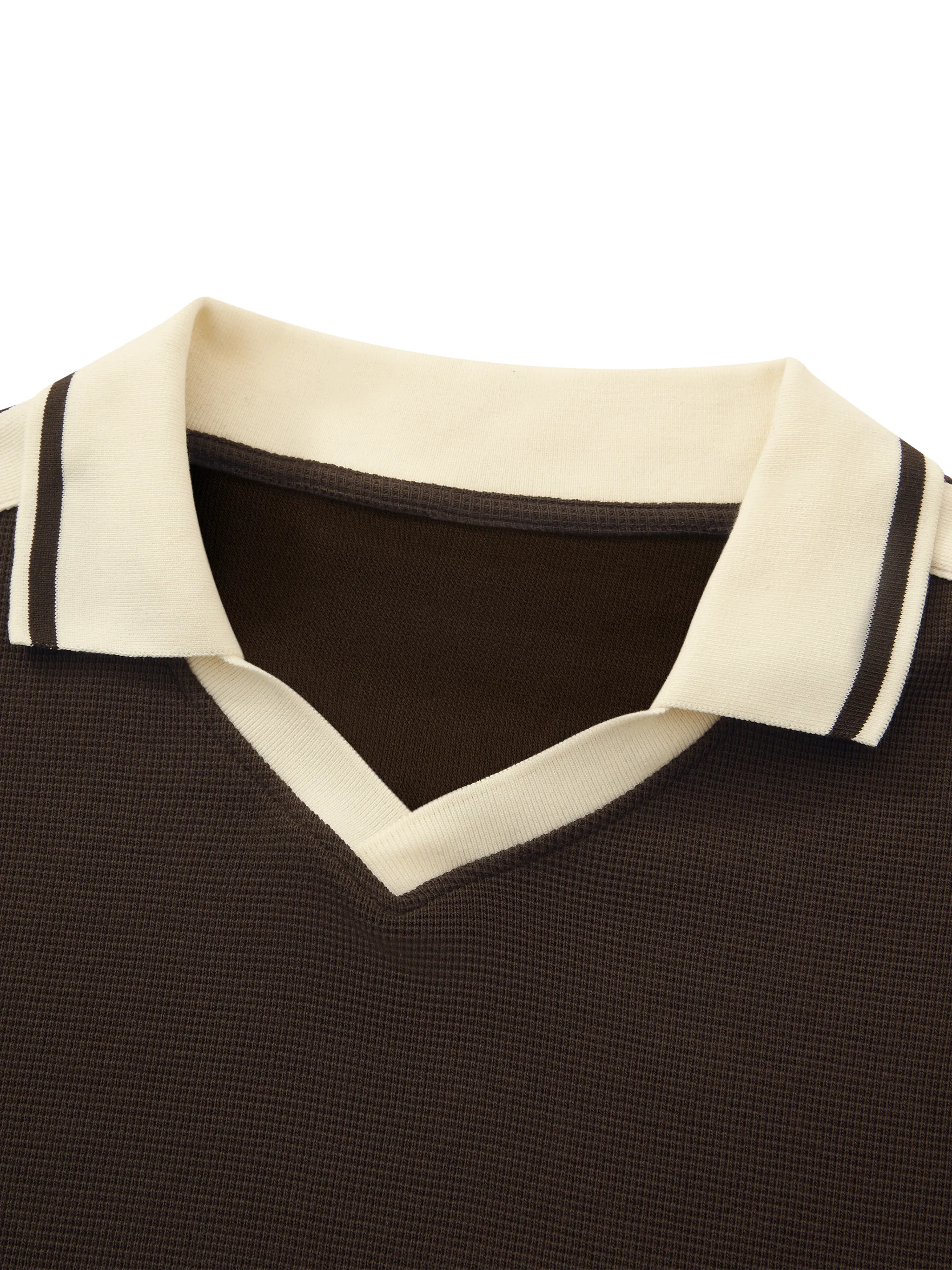 Unisex Color Block Polo Shirt