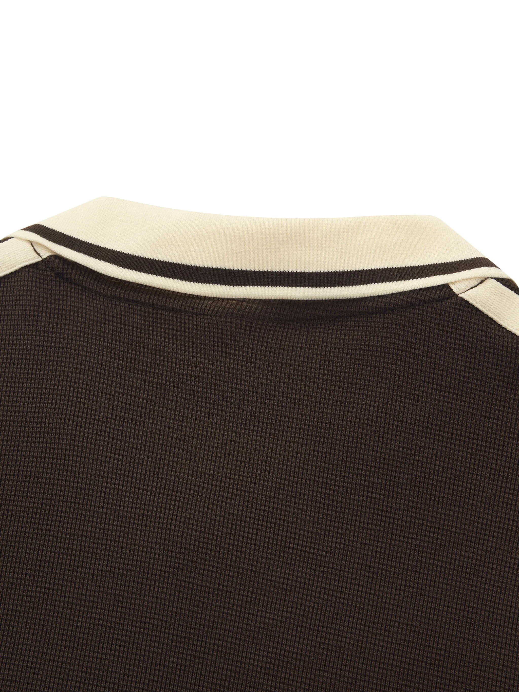Unisex Color Block Polo Shirt