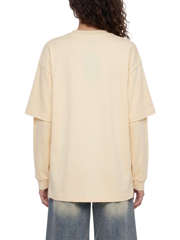 Unisex Layered Oversized T-Shirt