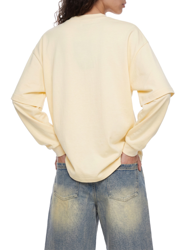 Unisex Layered Oversized T-Shirt