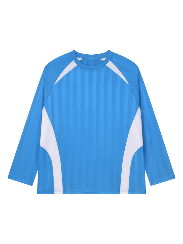 Unisex Color Block Jacquard Soccer Jersey