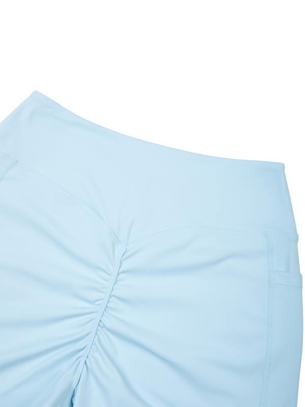 Women’s High Rise Pocket Yoga Shorts 